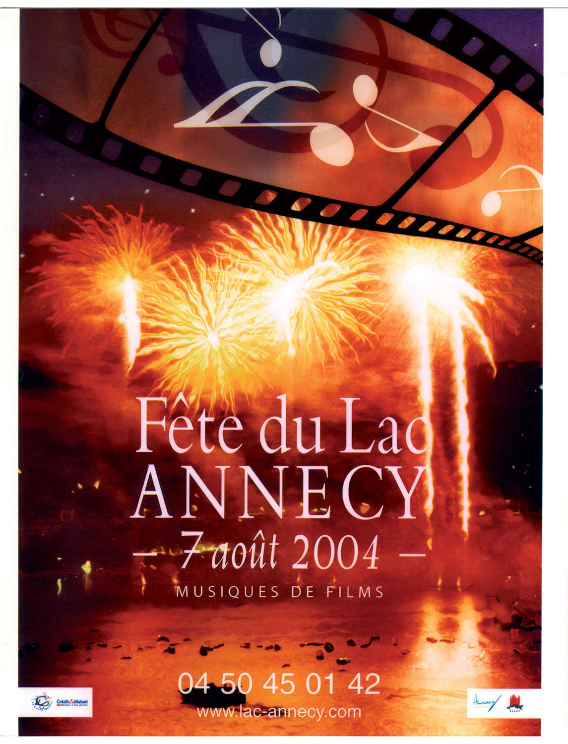 Affiche Fête du Lac 2004
