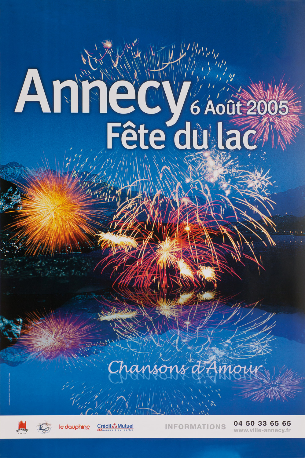 Affiche Fête du Lac 2005