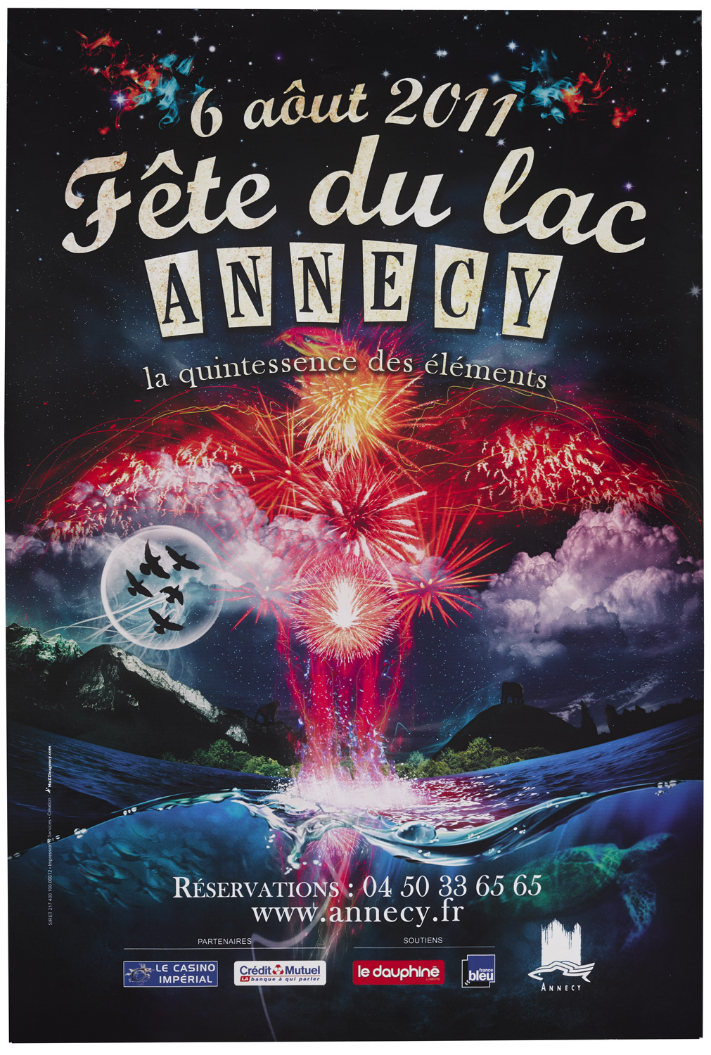 Affiche Fête du Lac 2011