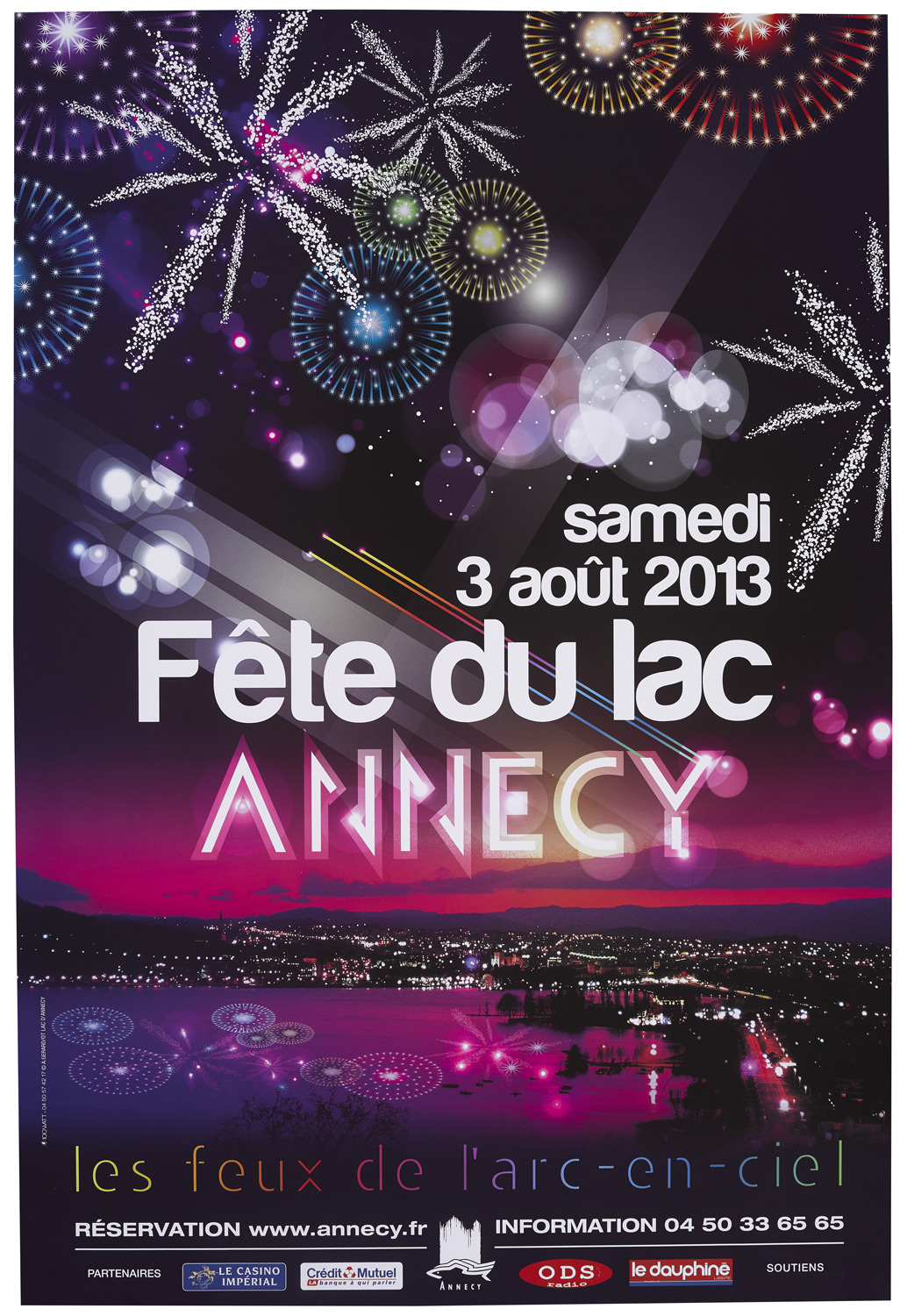 Affiche Fête du Lac 2013