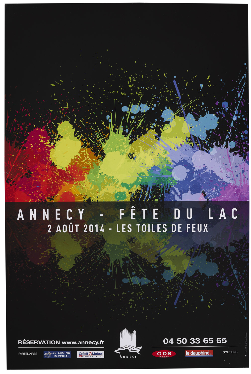 Affiche Fête du Lac 2014
