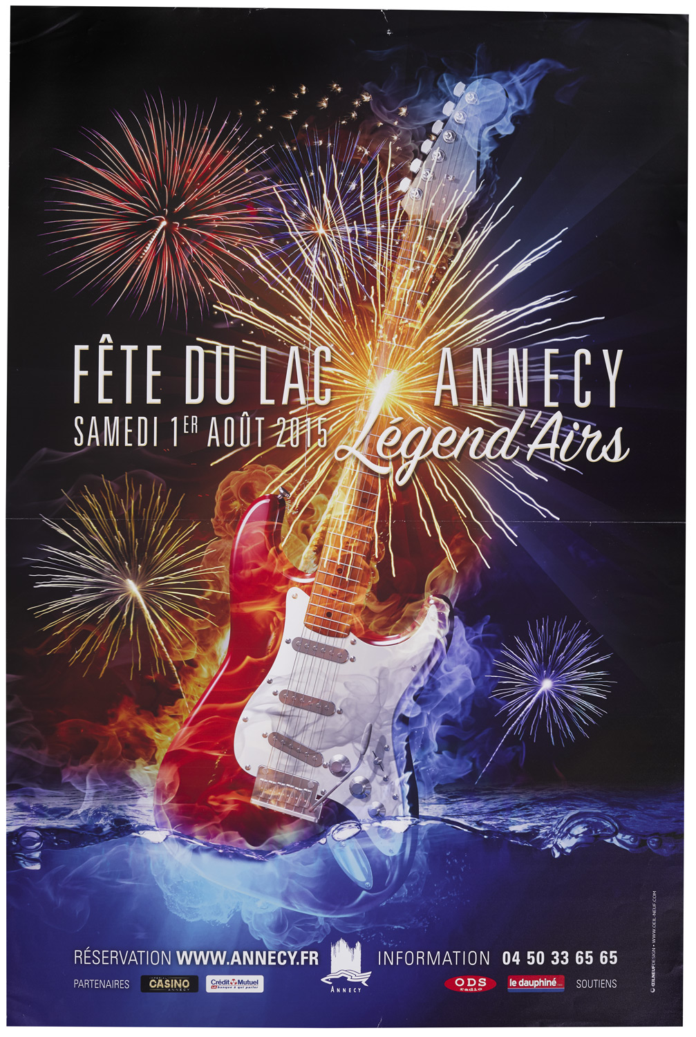 Affiche Fête du Lac 2015