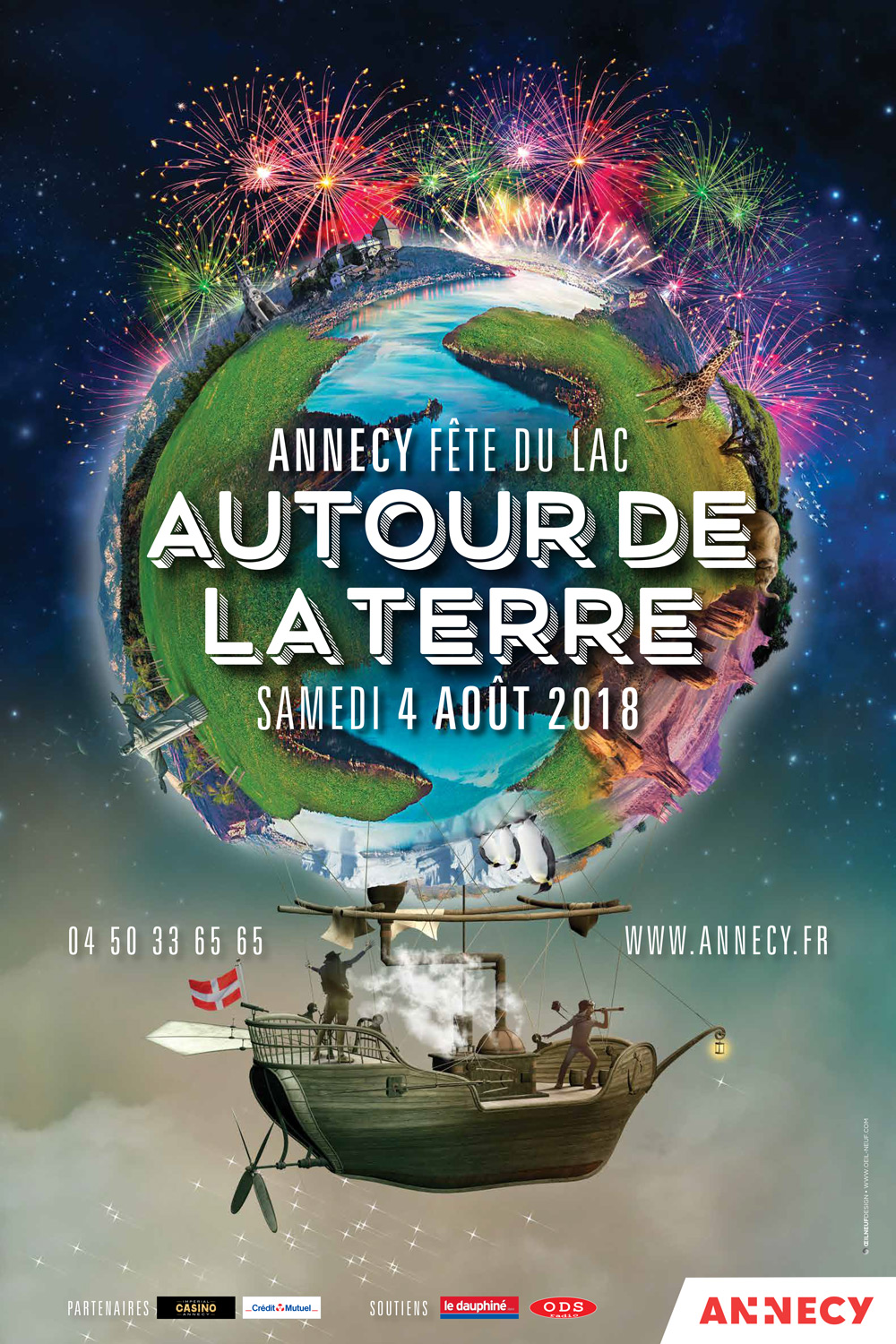 Affiche Fête du Lac 2018