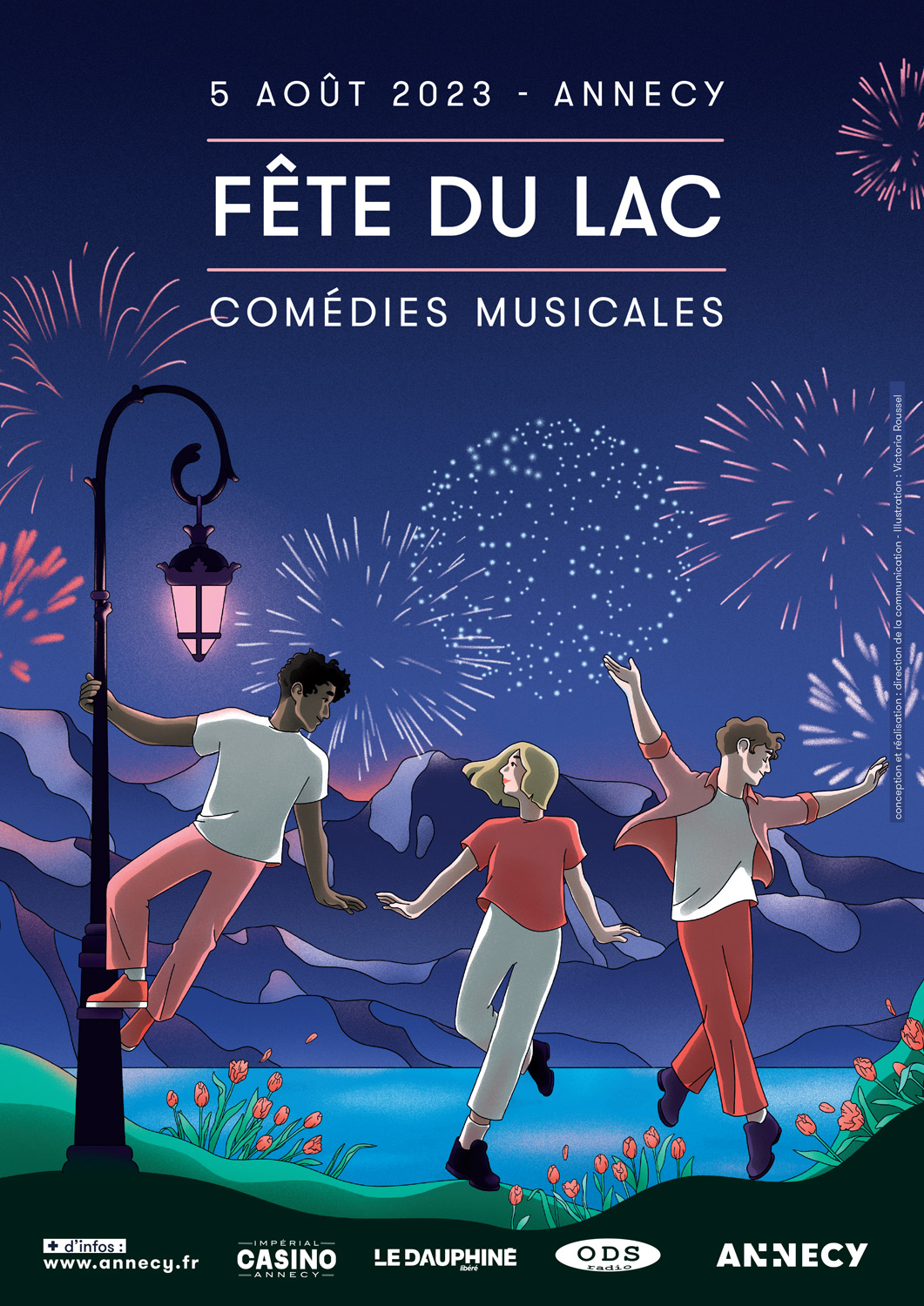 Affiche Fête du Lac 2023